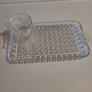 Anchor Hocking Snack Tray and Cup #3